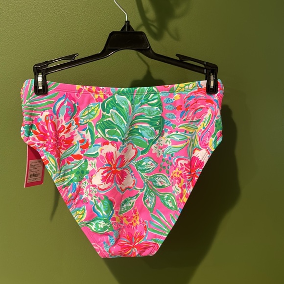 Lilly Pulitzer Bergen High Waisted Swim Bottoms, NWT - Picture 2 of 2